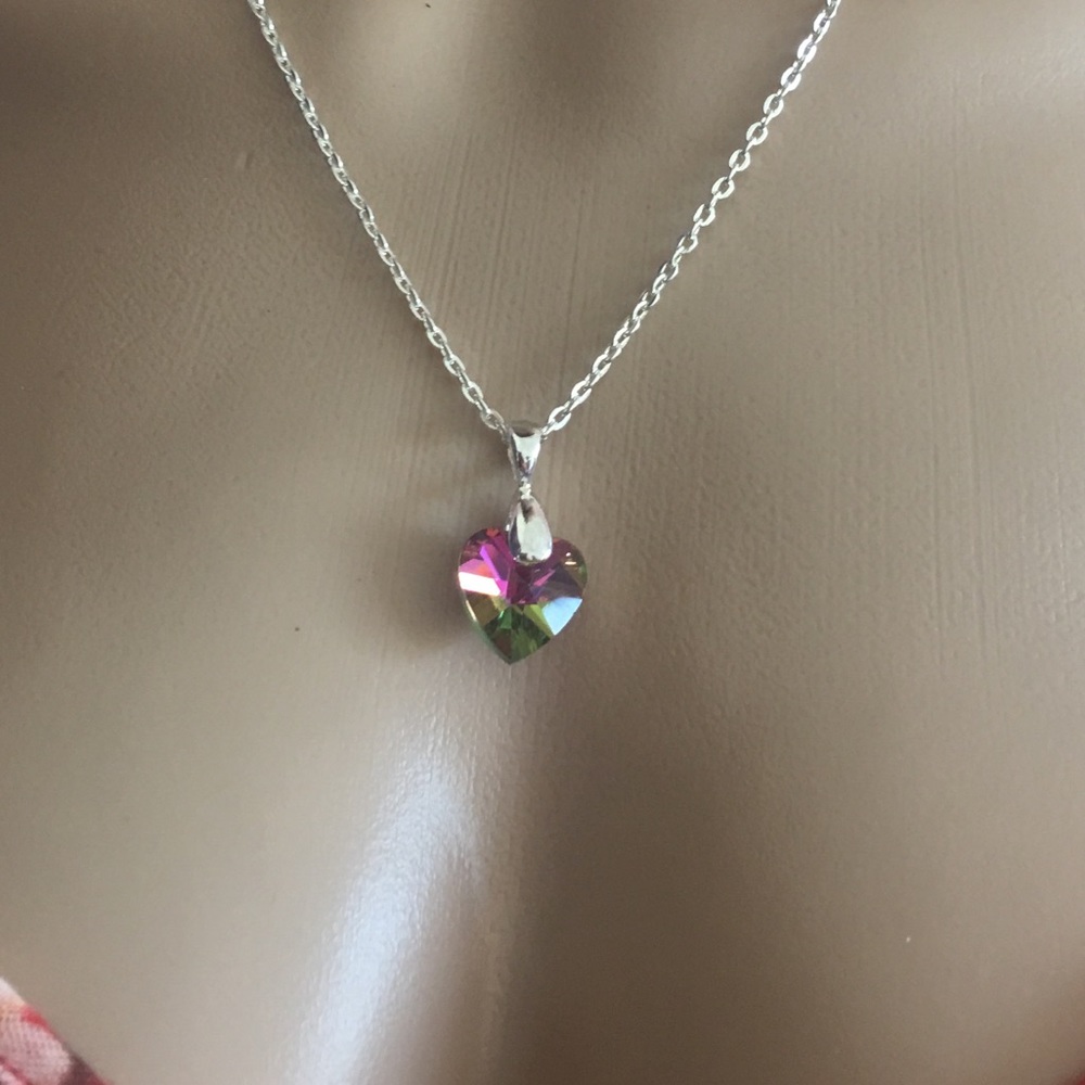 Crystal Heart Necklace